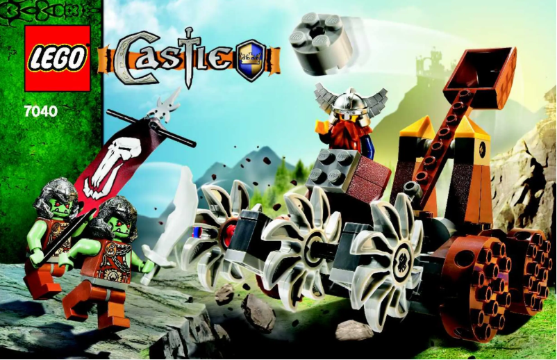 Page 1 de la notice Manuel utilisateur Lego Dwarves' Mine Defender