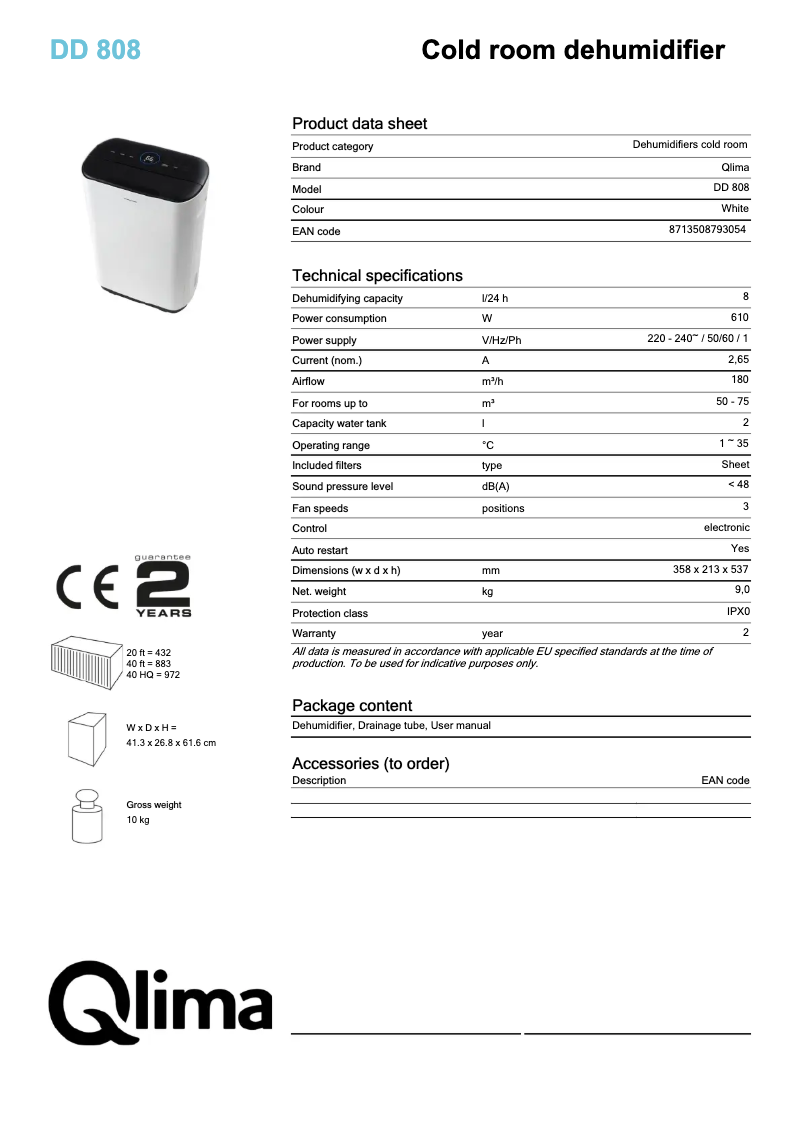 Image de la première page du manuel de l'appareil DD 808