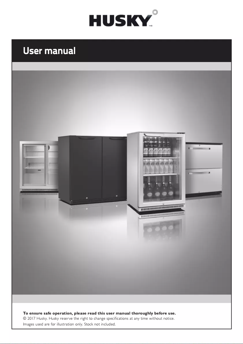 Page 1 de la notice Manuel utilisateur Husky C2TH