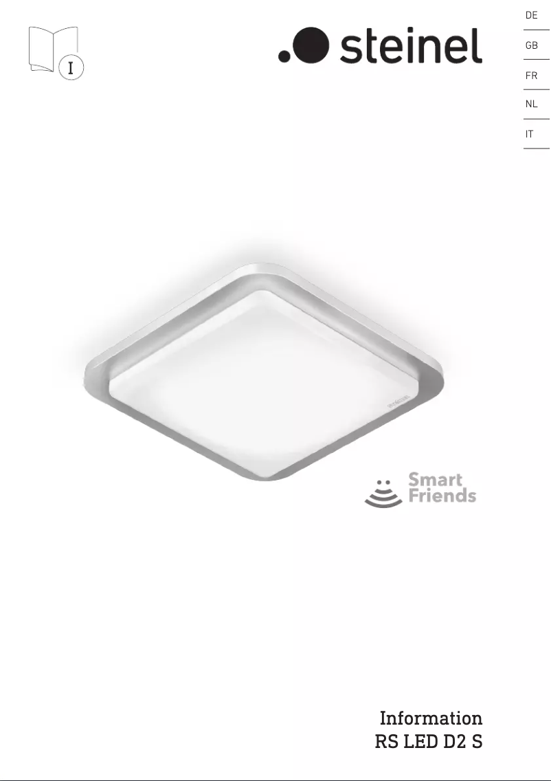 Image de la première page du manuel de l'appareil RS LED D2 Z