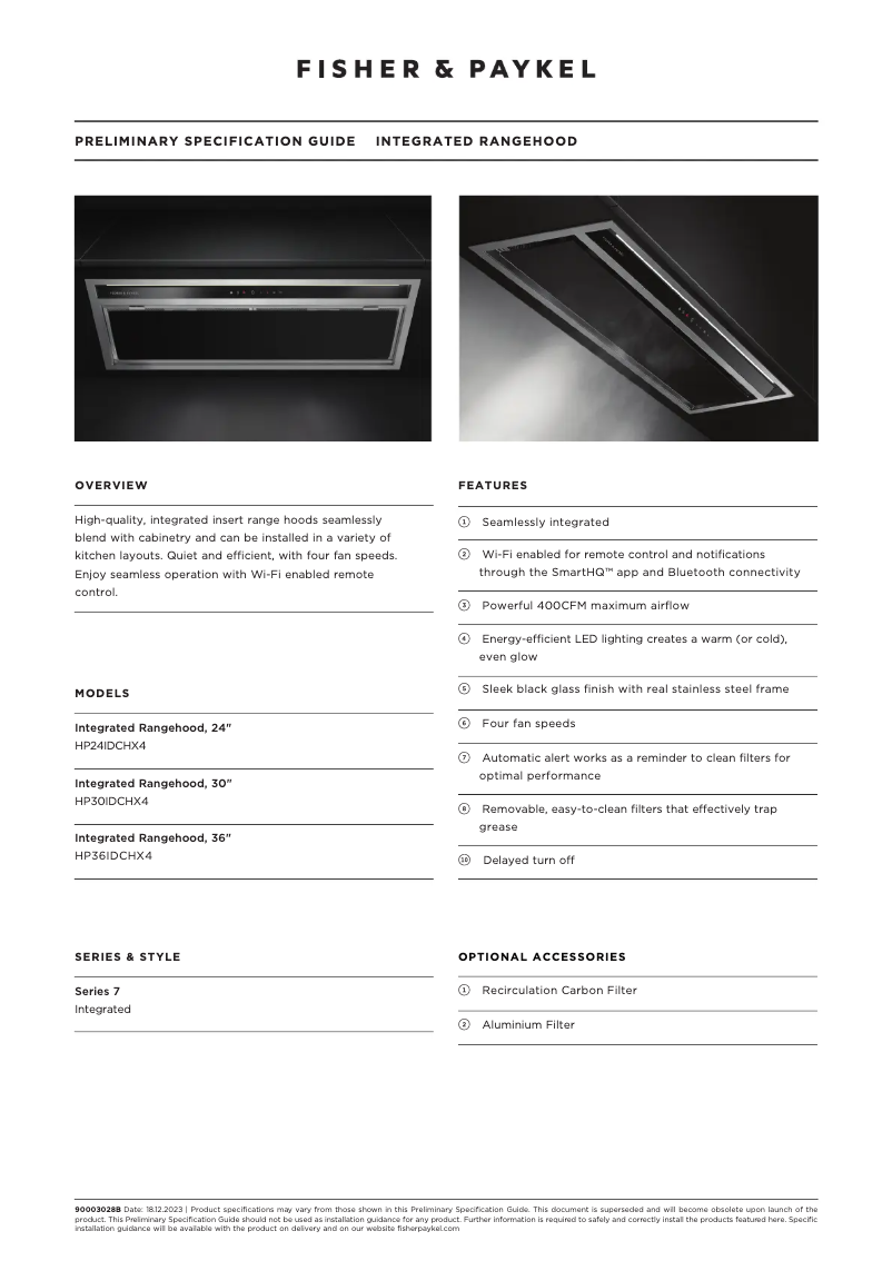 Image de la première page du manuel de l'appareil HP36IDCHX4