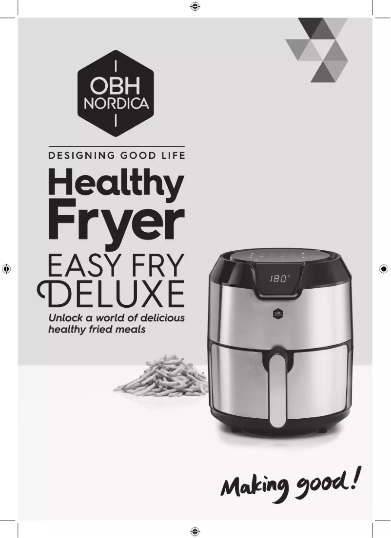 Page n°1 - Manuel utilisateur OBH Nordica Easy Fry Deluxe