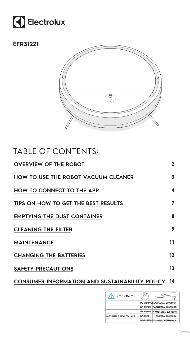 Image de la première page du manuel de l'appareil UltimateHome 300