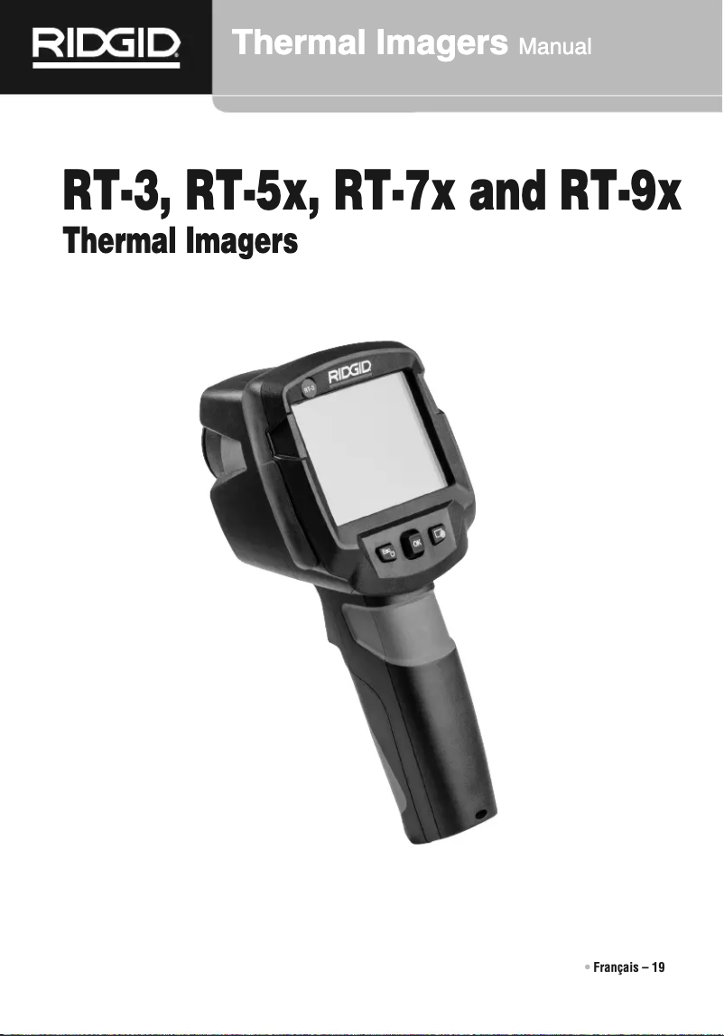 Image de la première page du manuel de l'appareil RT-3