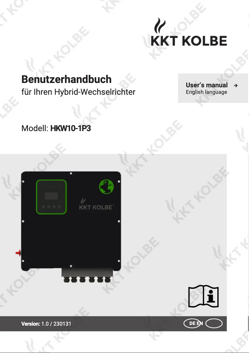 Page 1 de la notice Manuel utilisateur KKT Kolbe POWERSET42