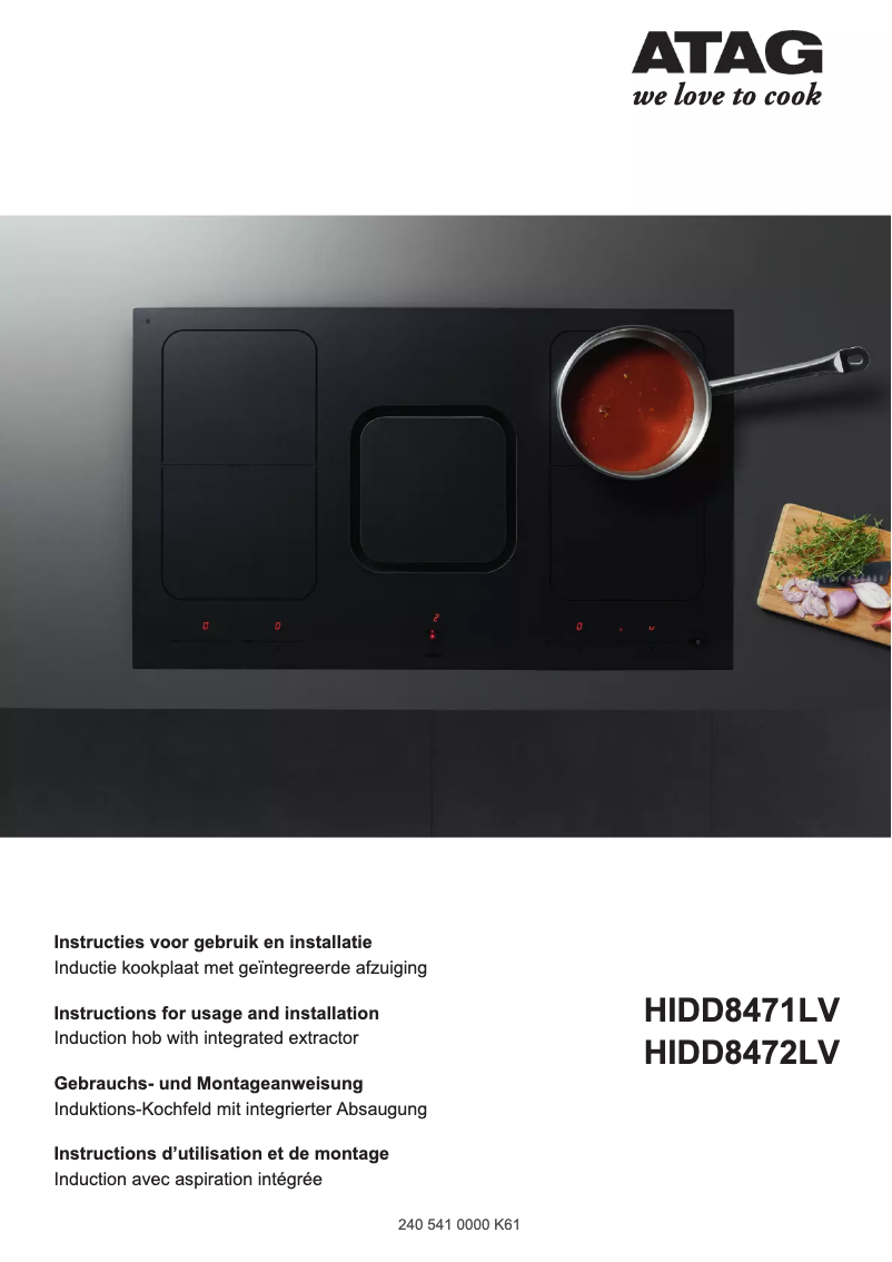 Image de la première page du manuel de l'appareil HIDD8472LV