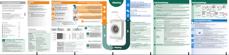 Página 1 del manual Manual de usuario Bosch WAE 20463