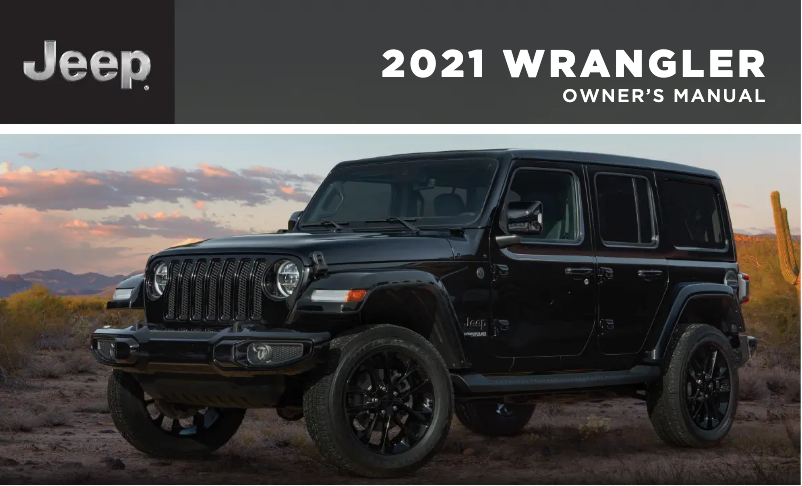 Page 1 de la notice Manuel utilisateur Jeep Wrangler 4xe (2021)