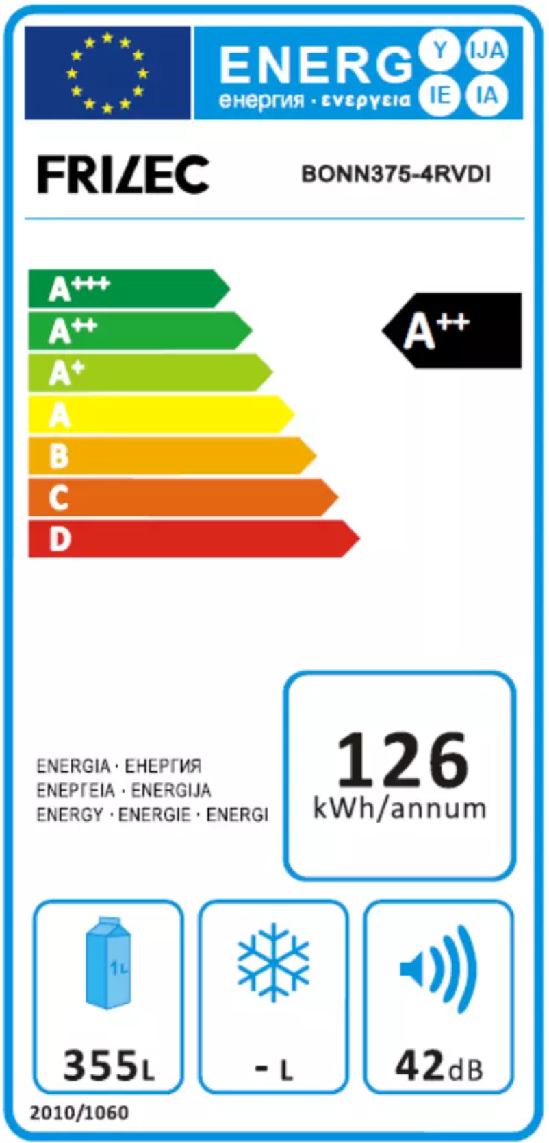 Page 1 de la notice Manuel utilisateur Frilec BONN375-4RVDI