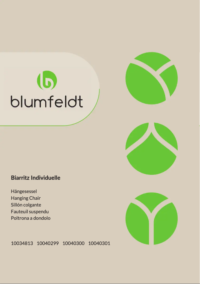 Image de la première page du manuel de l'appareil Biarritz =