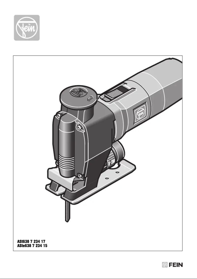 Página 1 del manual Manual de usuario Fein ASte 638