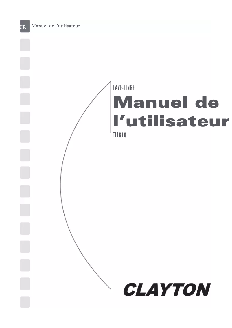 Image de la première page du manuel de l'appareil TLL616