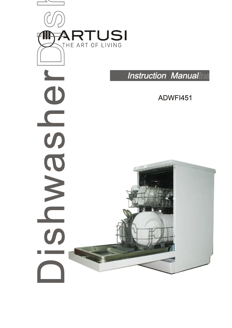 Image de la première page du manuel de l'appareil ADWFI451