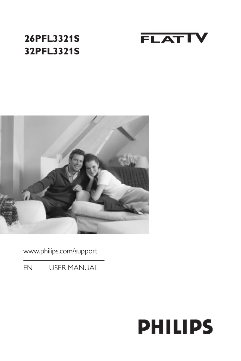 Page 1 de la notice Manuel utilisateur Philips 32PFL3321S