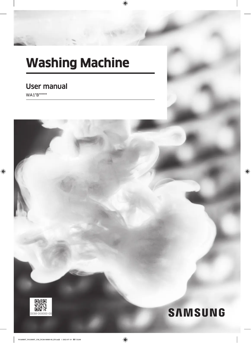 Página 1 del manual Manual de usuario Samsung WA14B6251WWB