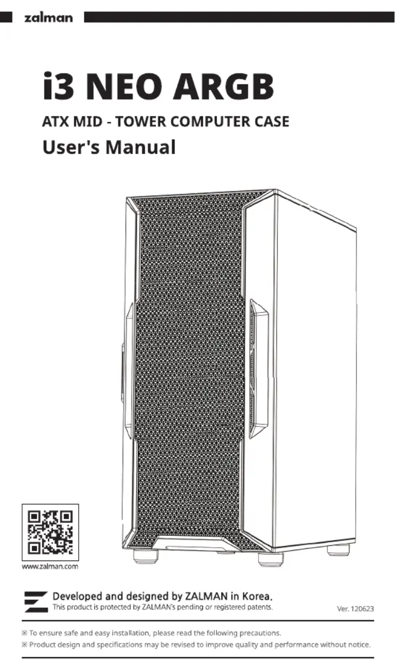 Imagen de la primera página del manual del dispositivo i3 NEO ARGB