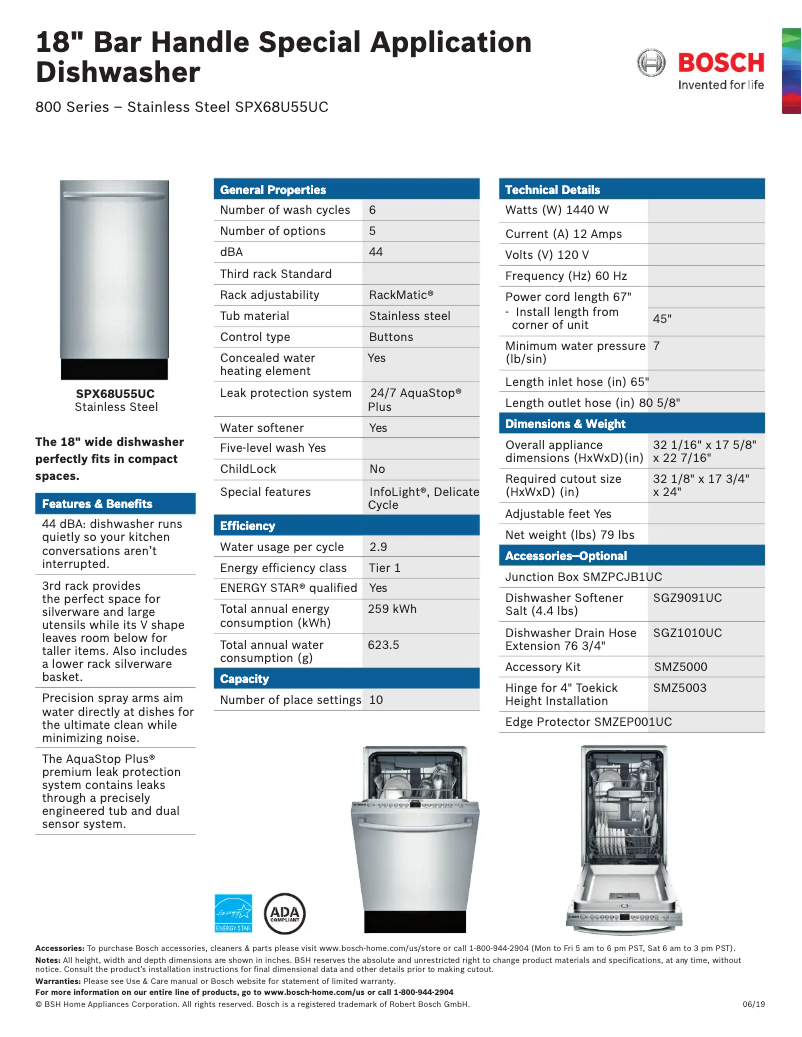 Image de la première page du manuel de l'appareil SPE68U55UC