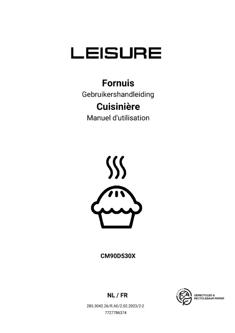 Page 1 de la notice Manuel utilisateur Beko BBSE12120XD