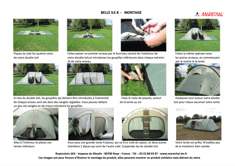 Página 1 del manual Manual de usuario Marechal Belle Ile 8