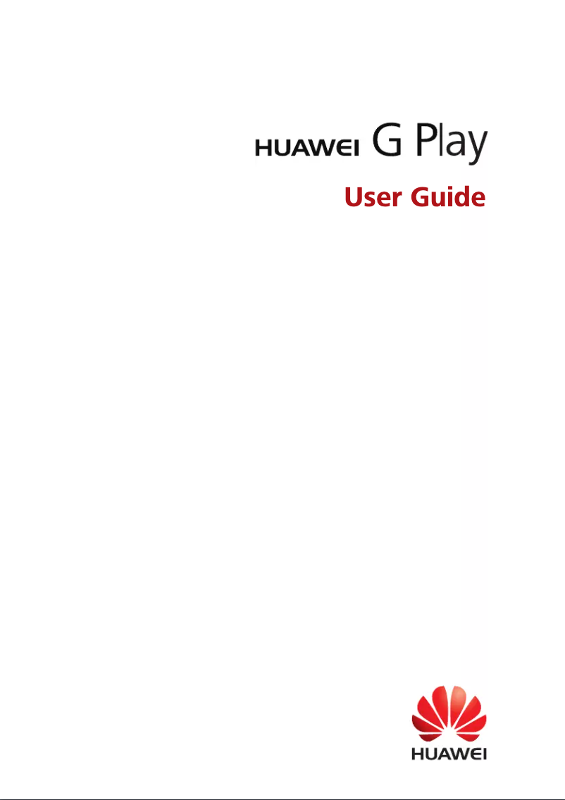 Image de la première page du manuel de l'appareil G-Play