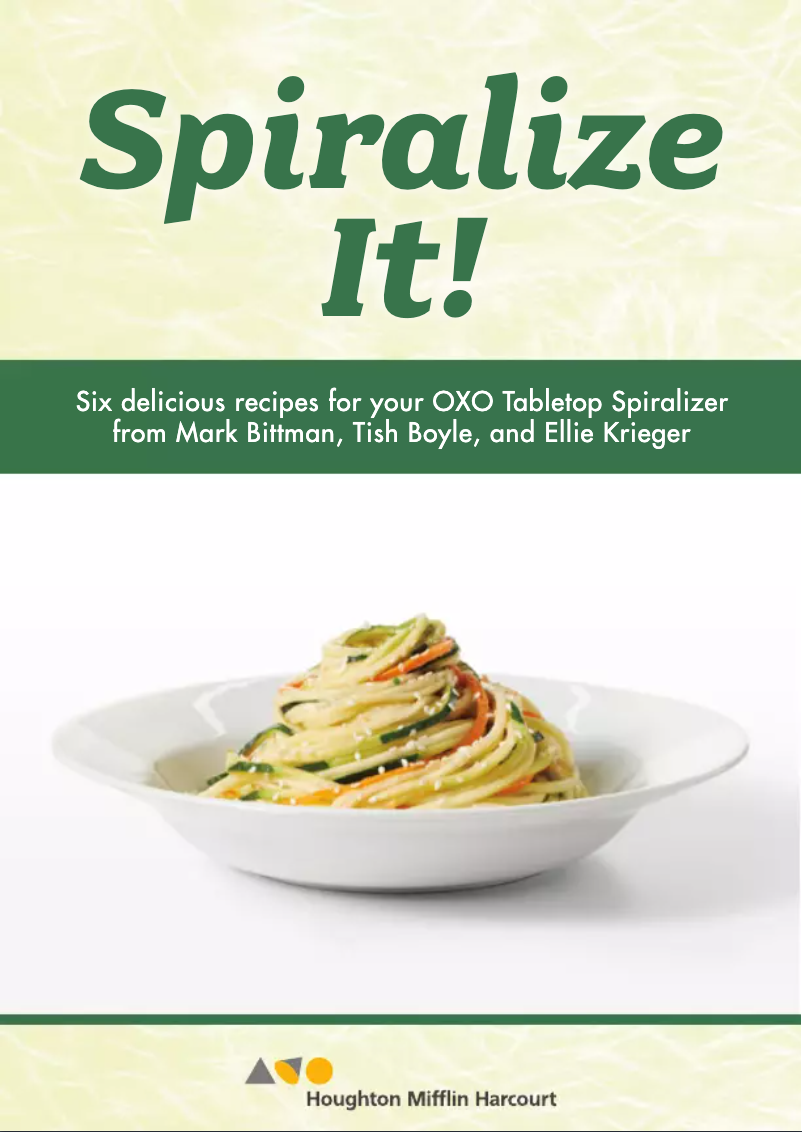 Page 1 de la notice Manuel utilisateur OXO Spiralize It!