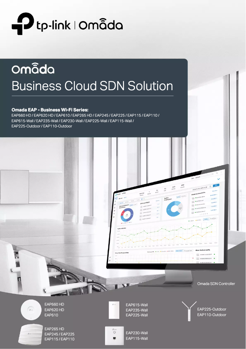 Page n°1 - Fiche technique TP-Link Omada EAP265 HD