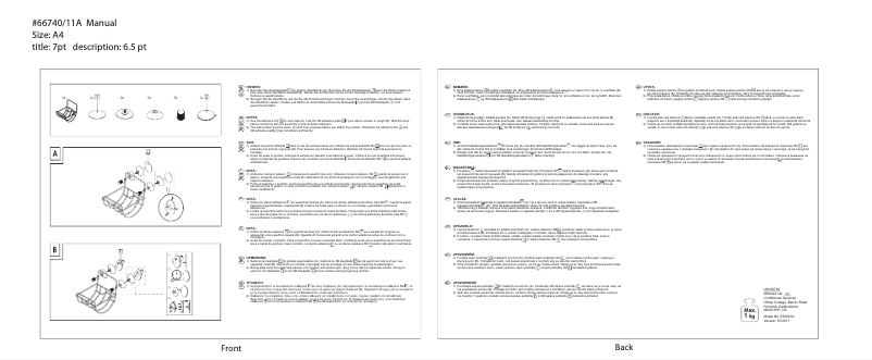 Image de la première page du manuel de l'appareil Z30261A