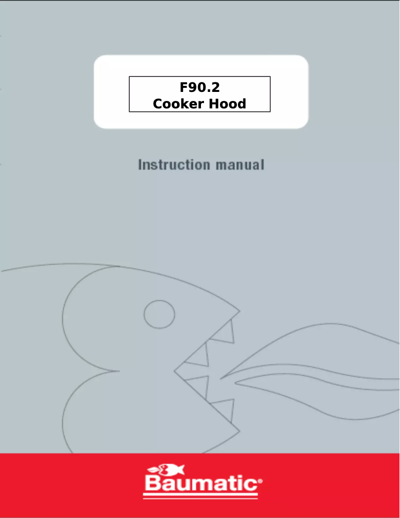 Page 1 de la notice Manuel utilisateur Baumatic F90.2