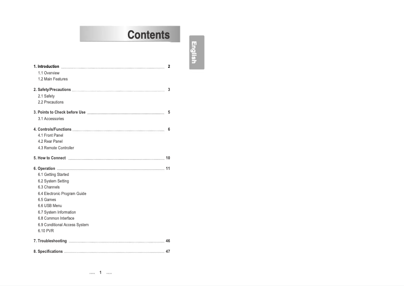 Page 1 de la notice Manuel utilisateur Clarke-tech 2500 Plus