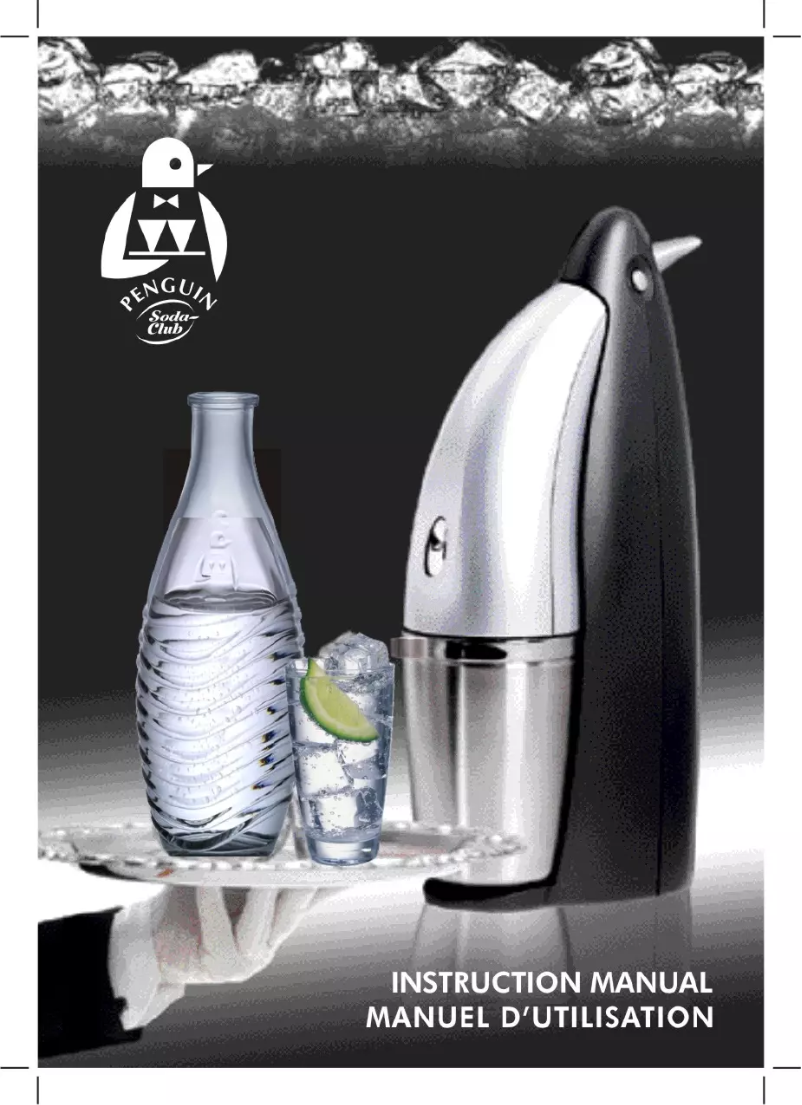 Page 1 de la notice Manuel utilisateur SodaStream Penguin