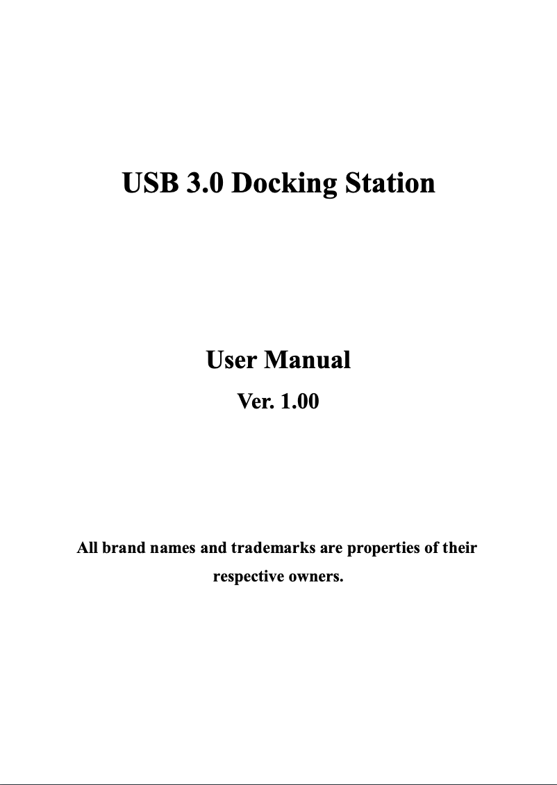 Image de la première page du manuel de l'appareil U-910