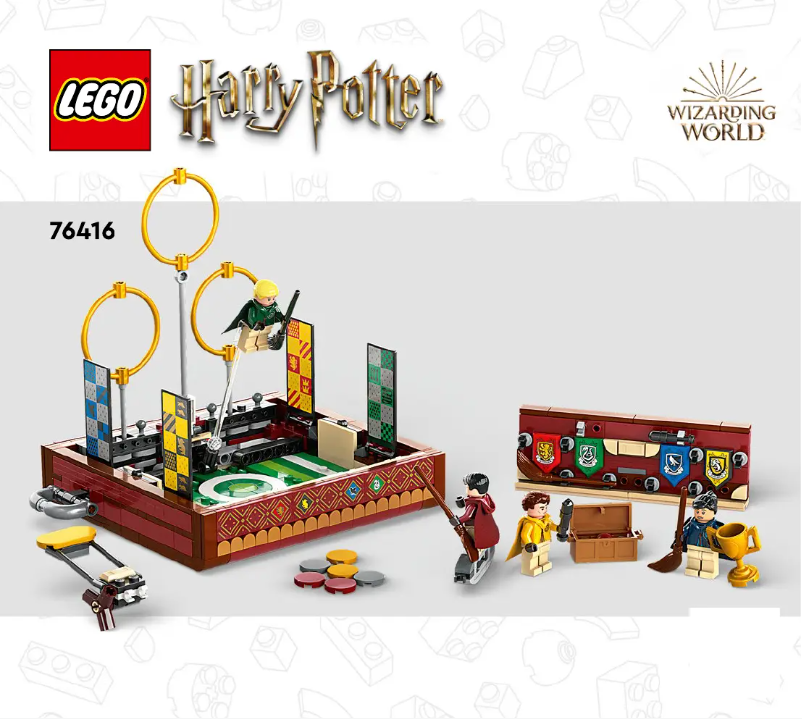 Page n°1 - Consignes visuelles Lego Harry Potter 76416