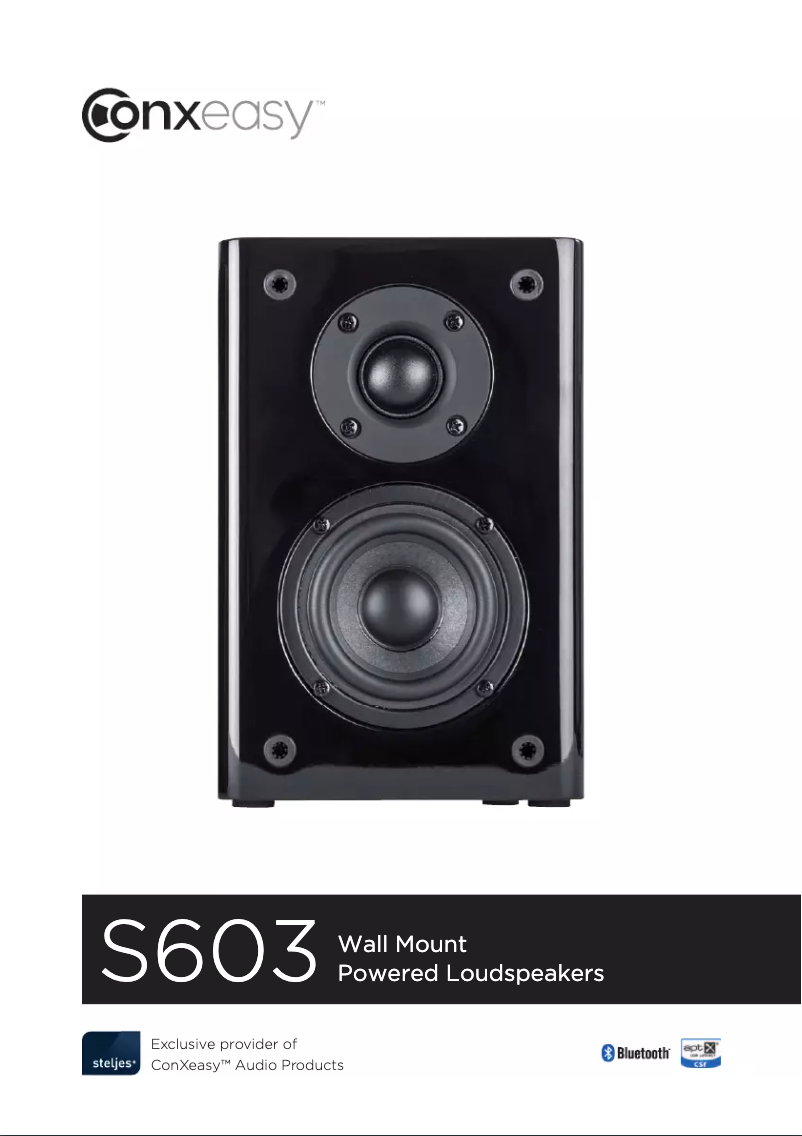 Page 1 de la notice Manuel utilisateur ConXeasy S603