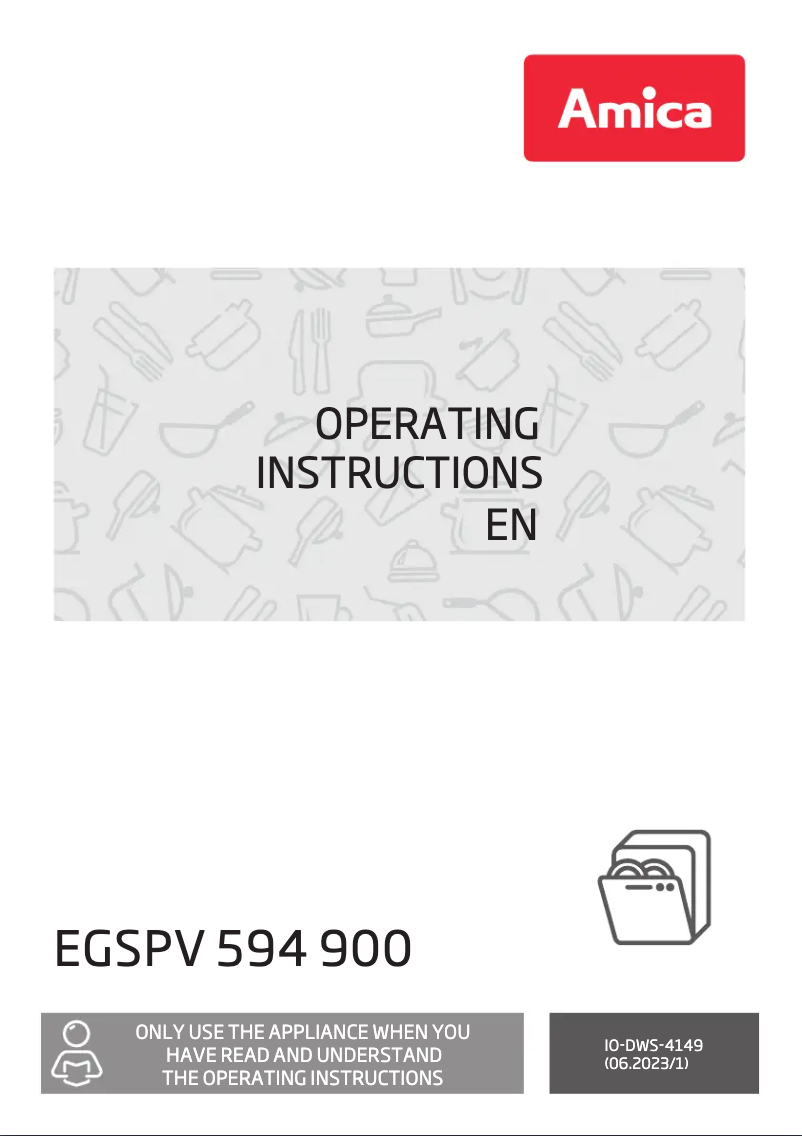 Image de la première page du manuel de l'appareil EGSPV 594 900