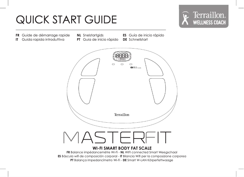 Página 1 del manual Manual de usuario Terraillon Master Fit Ultra