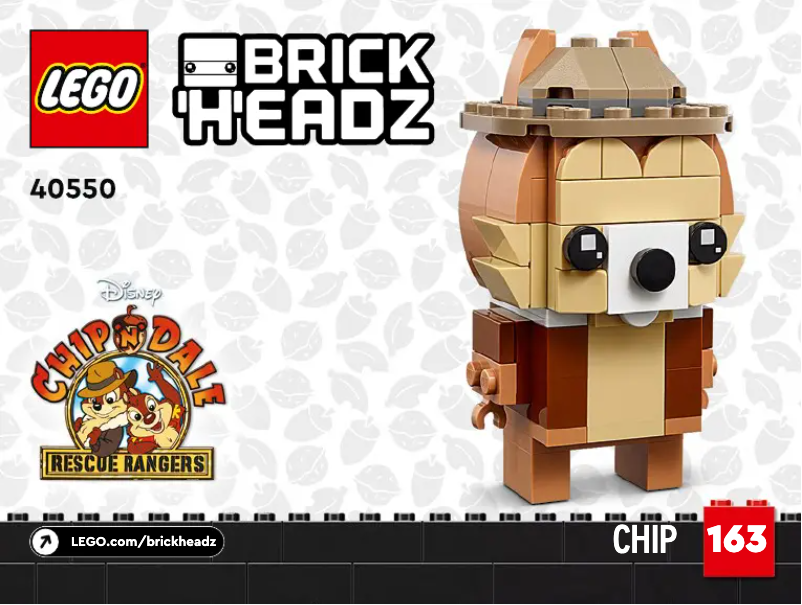 Page n°1 - Manuel utilisateur Lego Brickheadz 40550