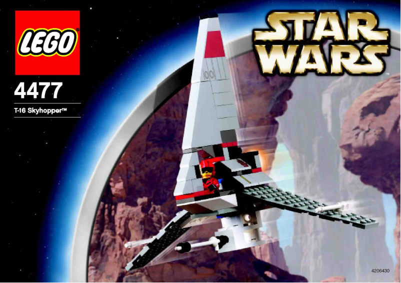 Page n°1 - Manuel utilisateur Lego Star Wars 4477