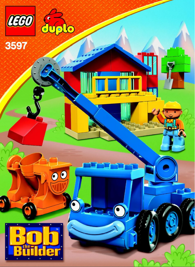 Page n°1 - Manuel utilisateur Lego Lofty and Dizzy Hard at Work