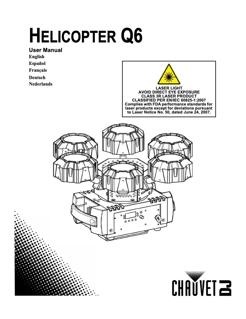 Image de la première page du manuel de l'appareil Helicopter Q6