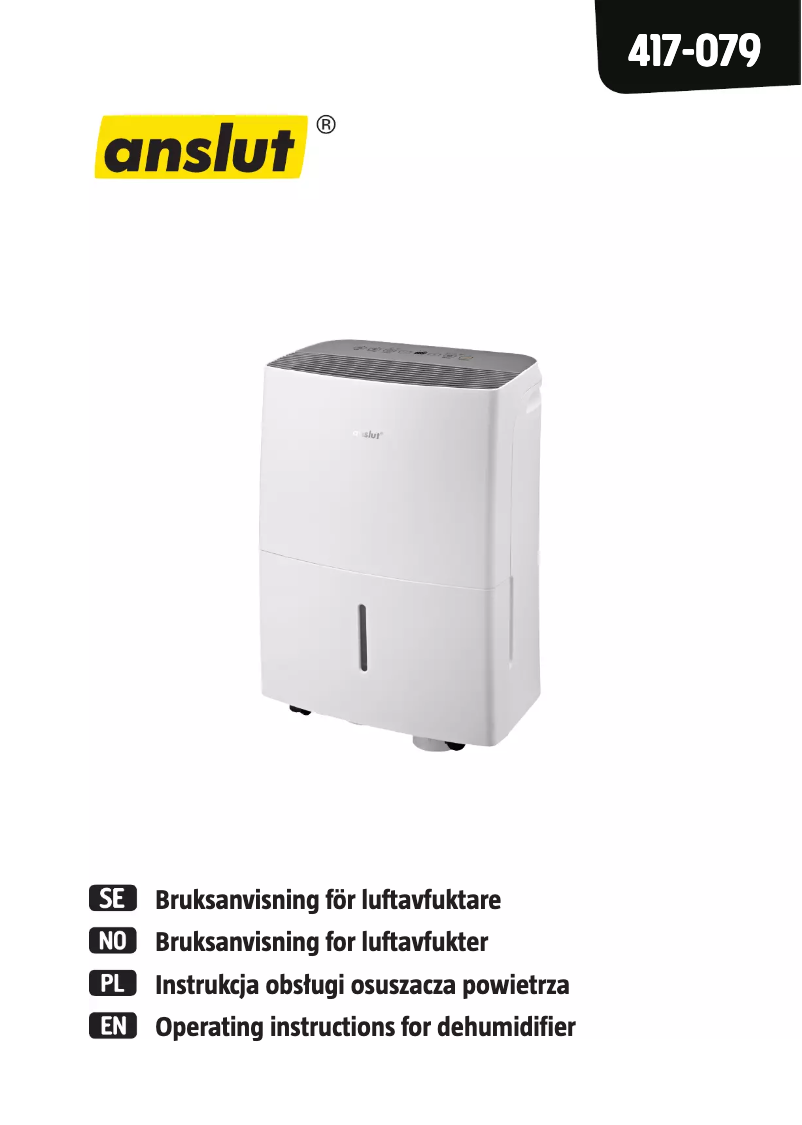 Imagen de la primera página del manual del dispositivo 417-079