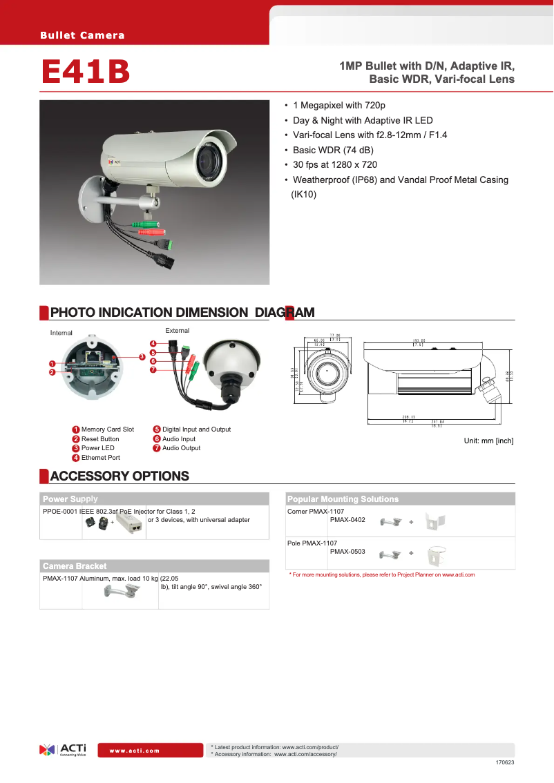Image de la première page du manuel de l'appareil E41B