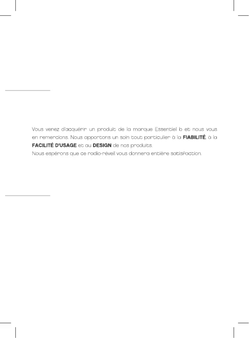 Image de la première page du manuel de l'appareil Wave Up