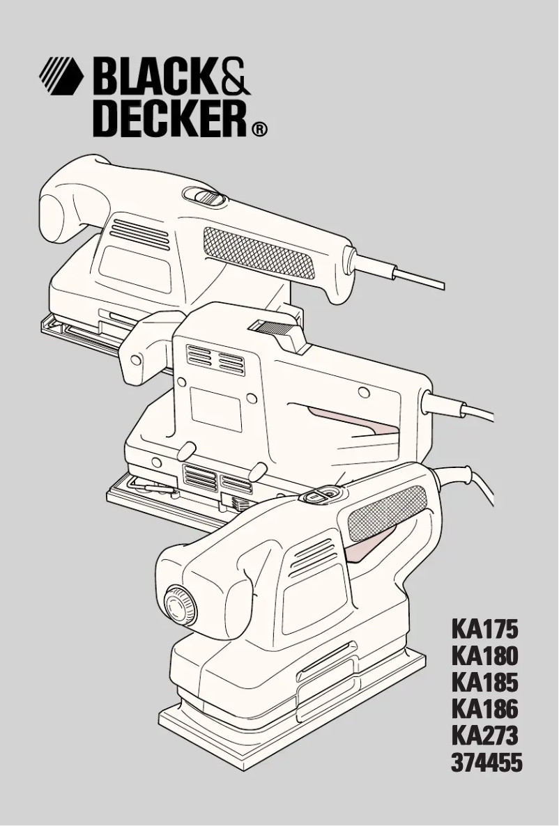 Image de la première page du manuel de l'appareil KA180