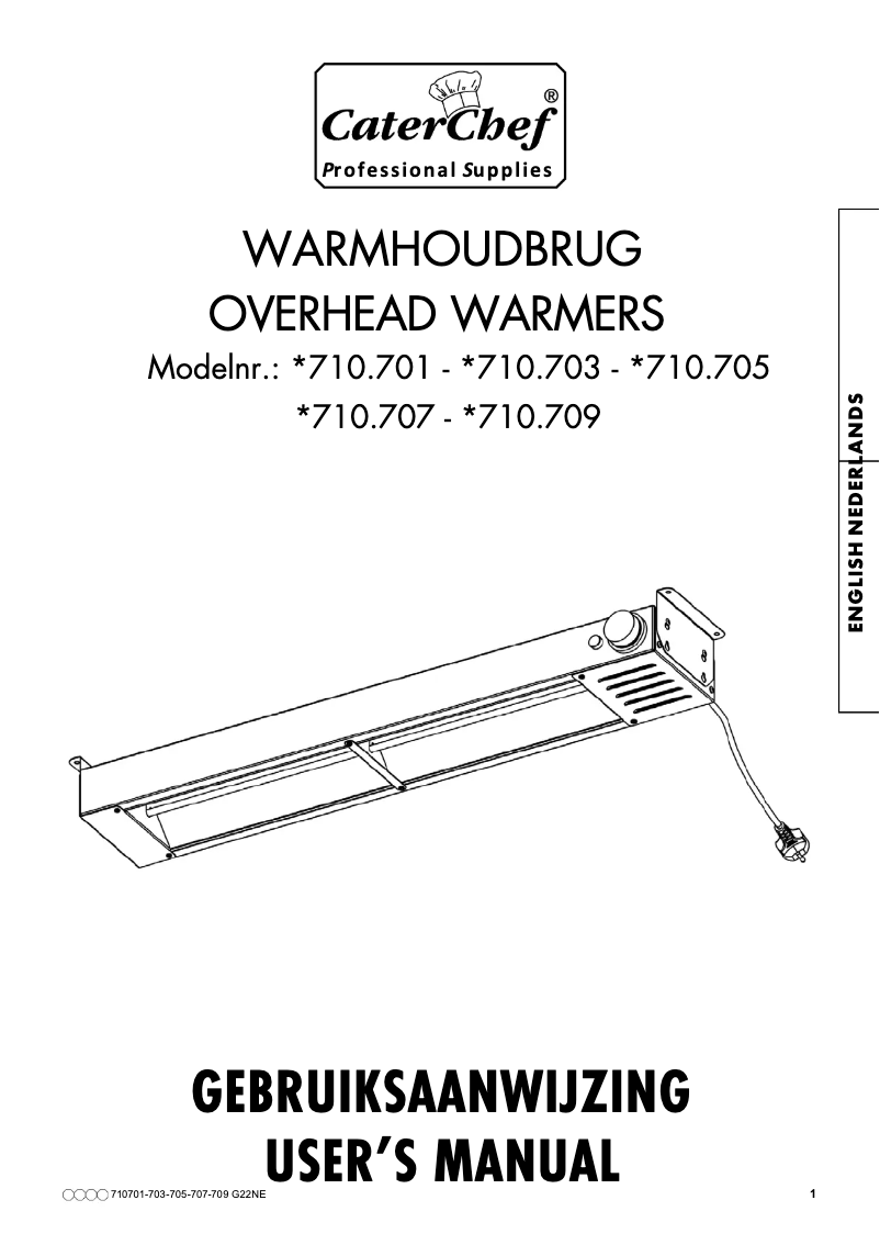 Image de la première page du manuel de l'appareil 710707