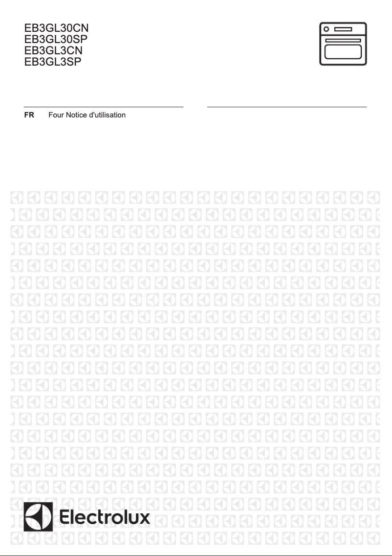 Page 1 de la notice Manuel utilisateur Electrolux EB3GL3CN