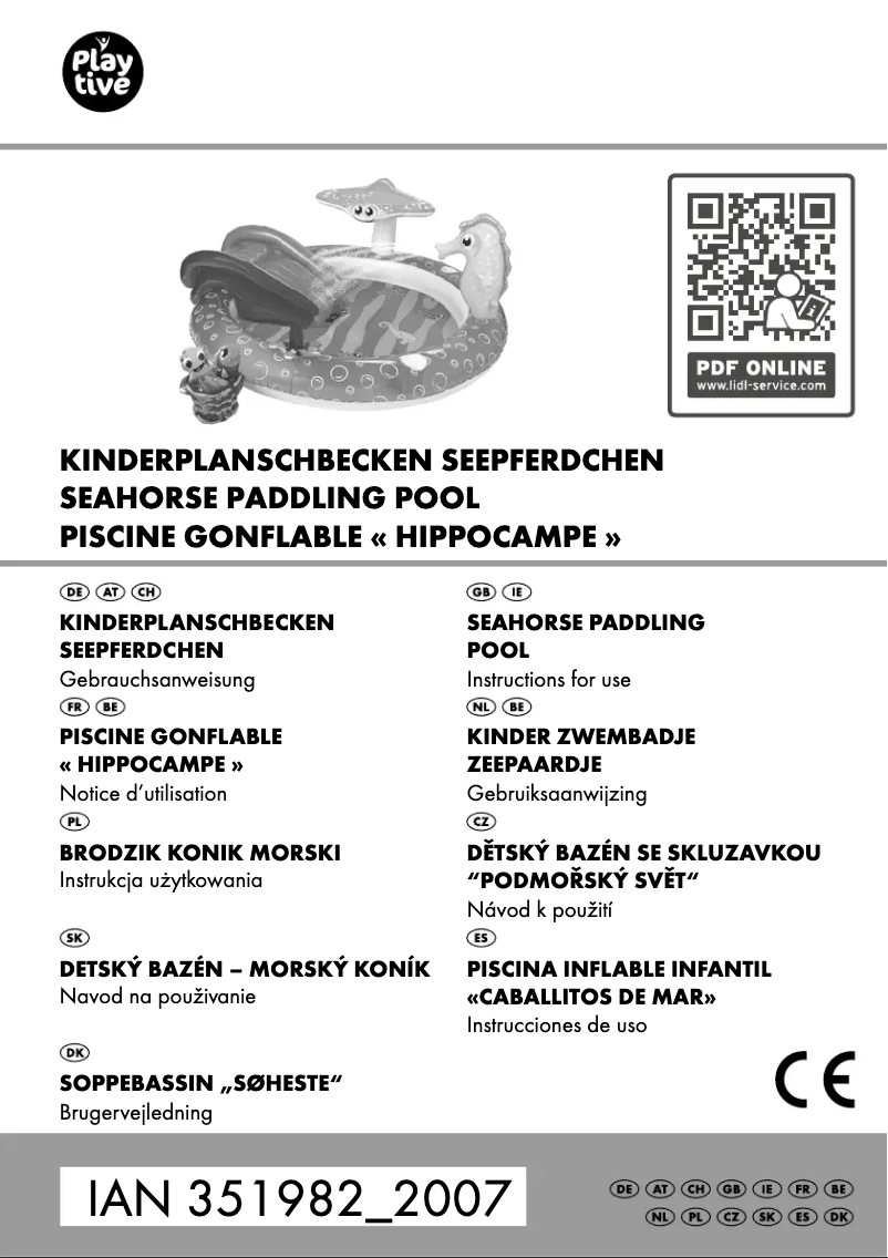 Imagen de la primera página del manual del dispositivo IAN 351982