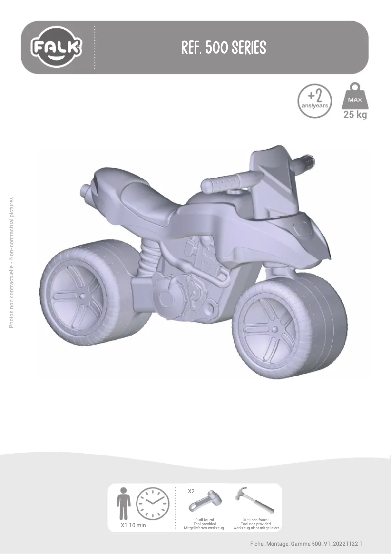 Página 1 del manual Manual de usuario Falk 808-043