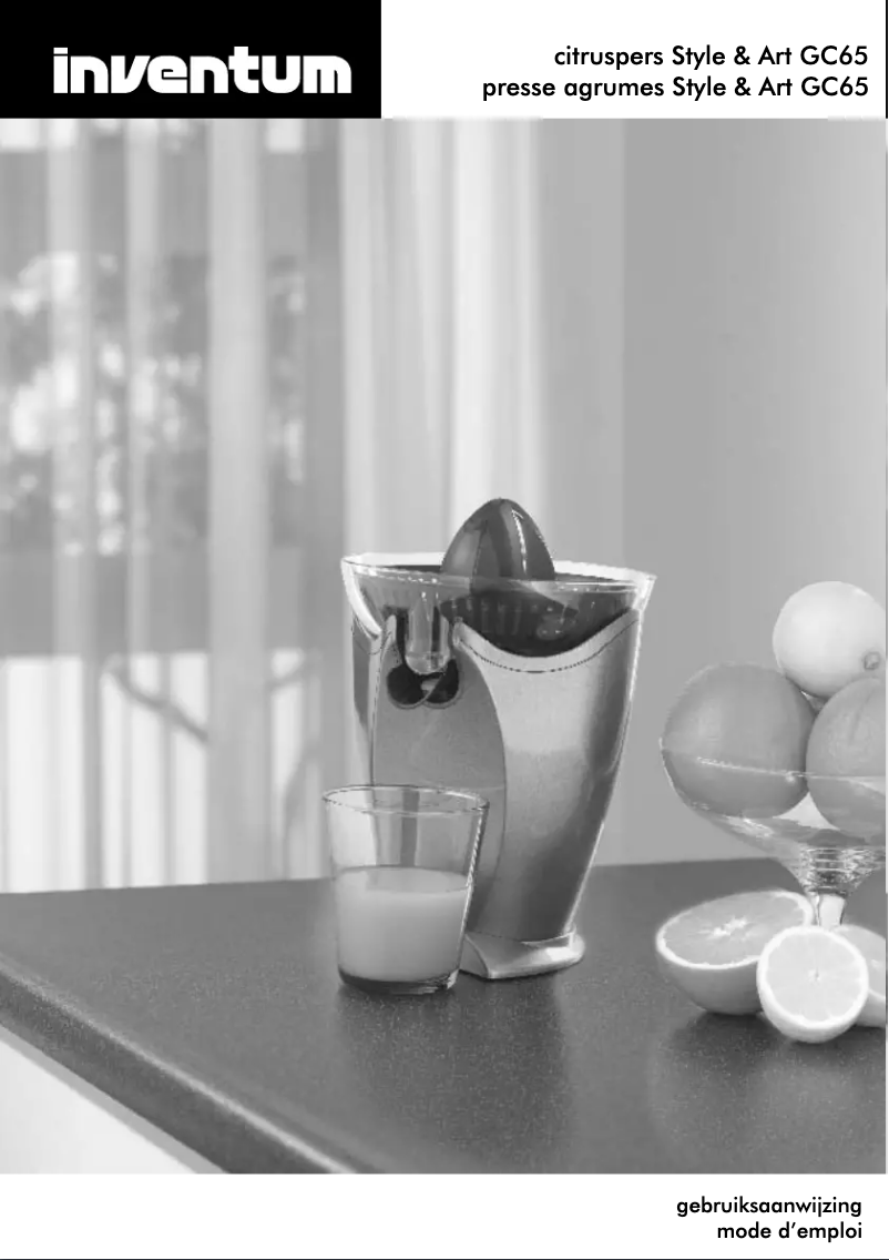 Page 1 de la notice Manuel utilisateur Inventum GC65