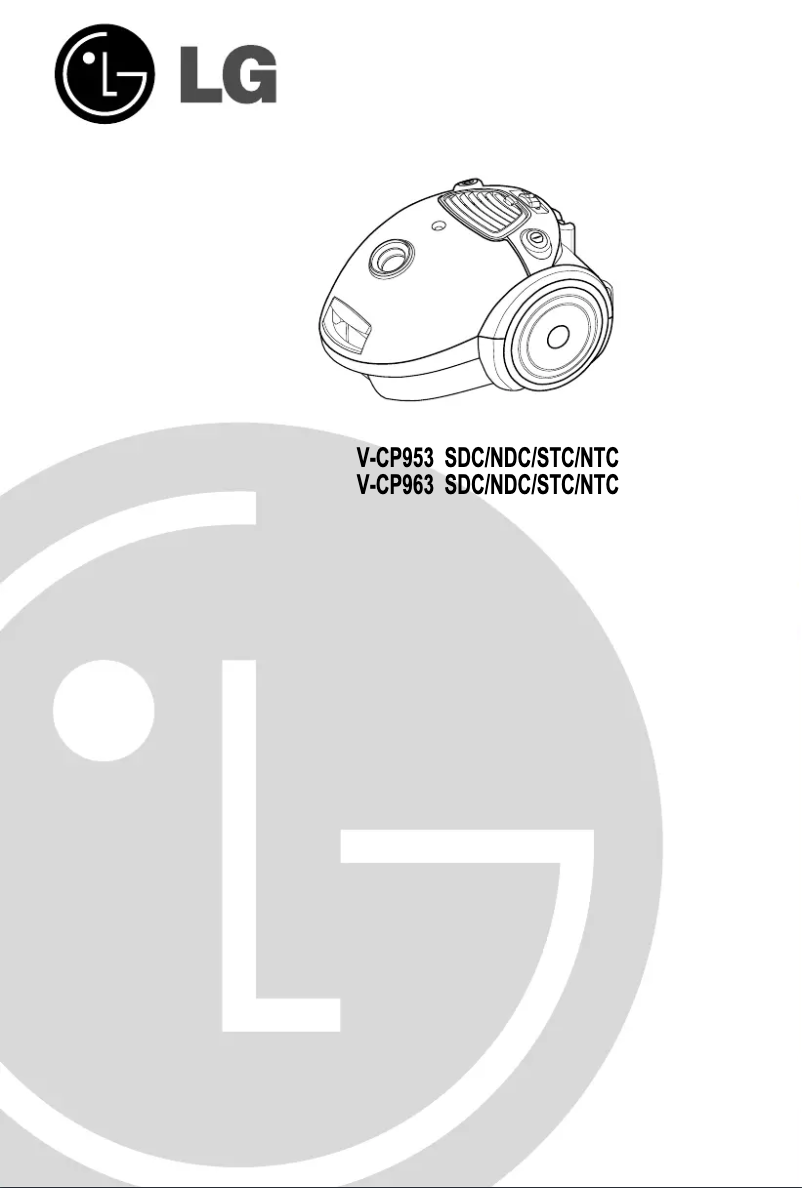 Page n°1 - Manuel utilisateur LG V-CP963NDC