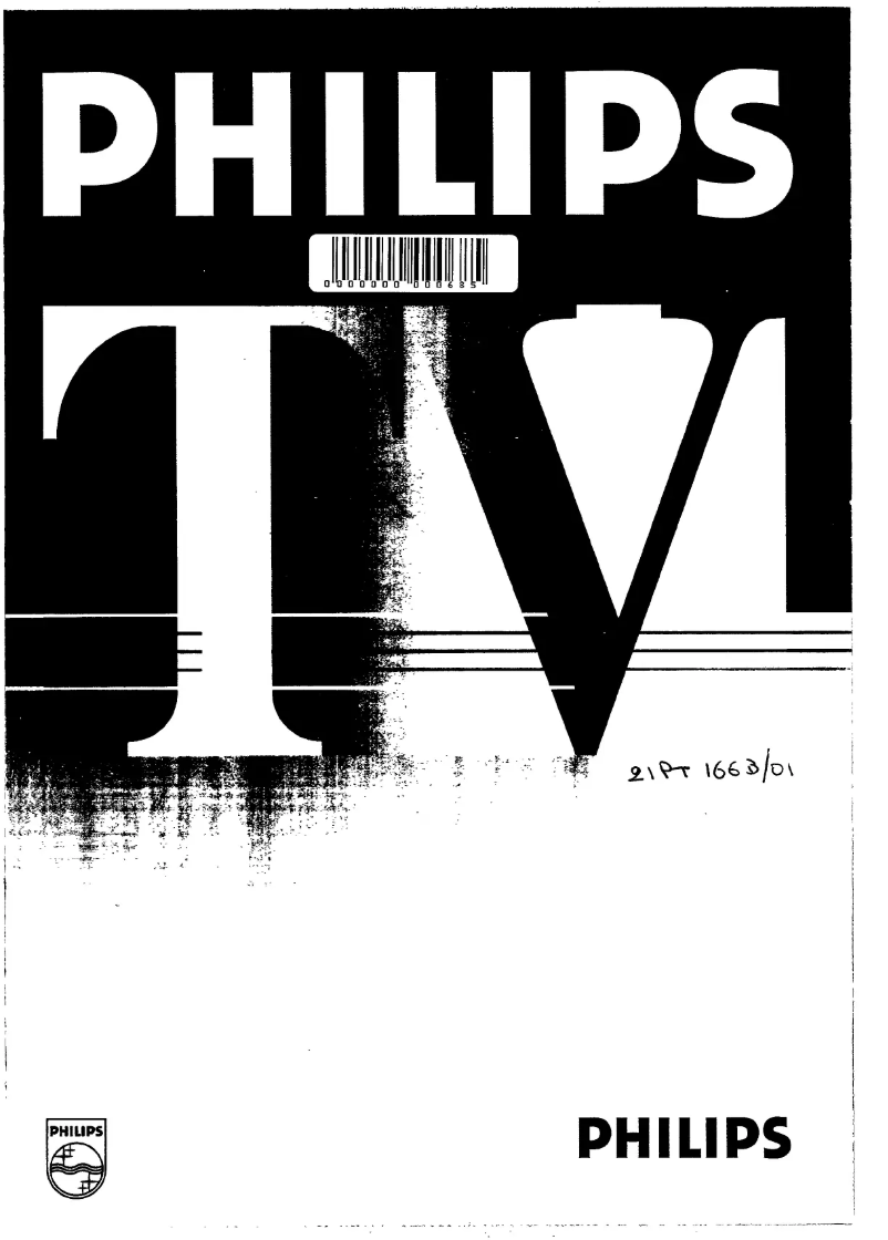 Image de la première page du manuel de l'appareil 21PT166B